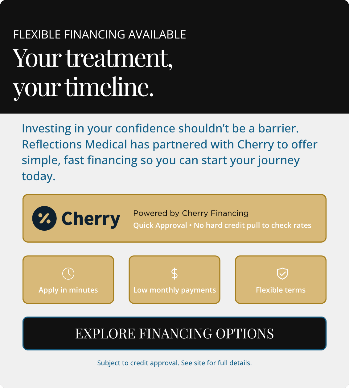 Explore Financing Options